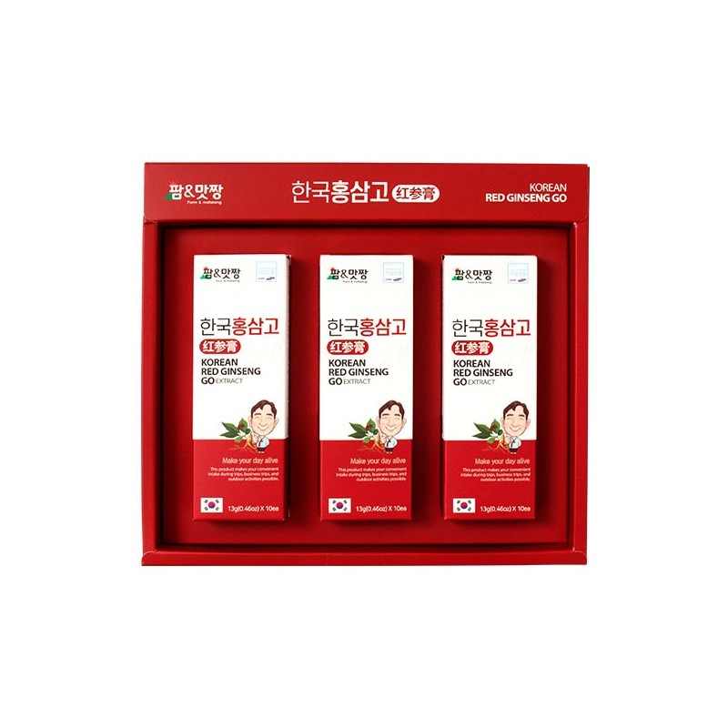 Palmmatjjang Korean Red Ginseng Extract Sticks 13g x 10 -