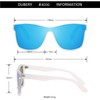 DUBERY Fashion Polarized Sunglasses for Women Men 100% UV Protection