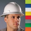 MSA Safety 10156374 V-Gard Slotted Full-Brim Hat, Hot Pink, w/Staz-On
