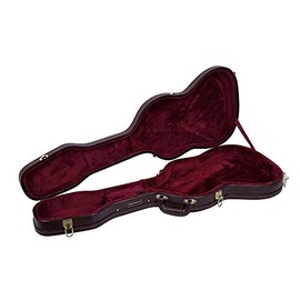 Crossrock Shaped Electric Guitar Case, For Telecaster and Stratocaster Style, Brown (CRW600STBR)