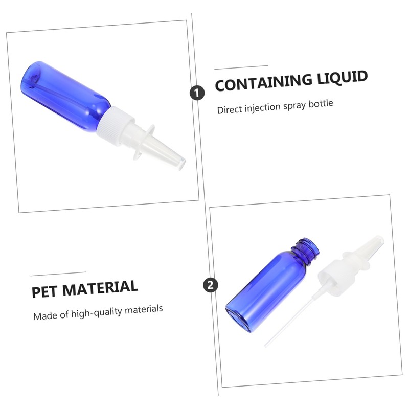BIUDECO Mini Bottles Set 8 Pieces of Bottles Reusable Leakproof