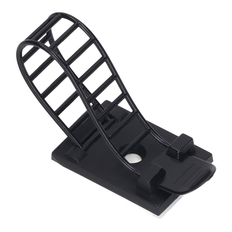 100Pcs Adhesive Cable Management Clips Adjustable Nylon Strap Ties Wire