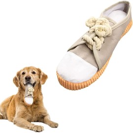 Zapatos de Juguete para Perro，Muelas de Perro Juguetes Duraderos para Masticar para Perros，Vocalización Juguete Seguro Chirriante para Perros，Juguetes
