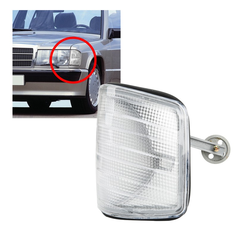 Car Front Corner Light Scratch Resistant Turn Signal Lights Replacement