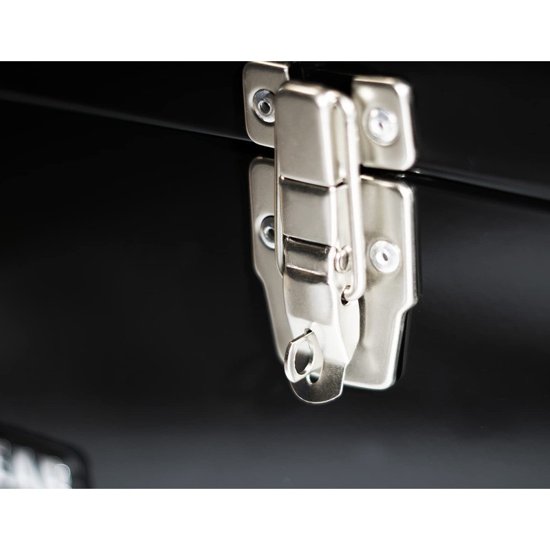 HantekSteel 16" Portable Steel Heavy-duty Tool Box 18-Gauge with Metal