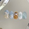 [Handmade Nail Tips] Vacationing by the sea Nail Tips -