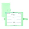 Filofax Saffiano Organizer, Personal Compact Size, Neo Mint - Cross-Grain,