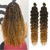 Brown to Honey Boho Hair 4/27# Ombre Synthetic Boho Braids