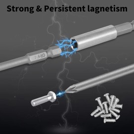 Unbranded 50pcs Long Reach Torx Star Hex Security Bit Set Tamper Proof Screwdriver Bit