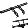 Bike Bicycle Double Handlebar Extender Extension,11.8"(30 cm) Aluminum alloy Super
