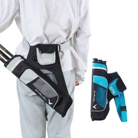 Adjustable Archery Waist Quiver Arrow Storage Bag Arrow Gray