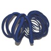 18 Thick And Thin Royal Blue Hair Elastics Bands Bobbles