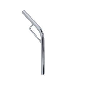 Original Lowrider Steel Lay back W/Support Seat Post 20.7mm / 22.2mm Chrome