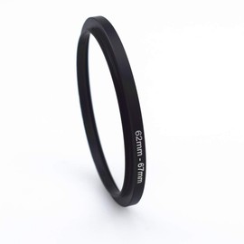 62 mm to 67 mm metal filter ring, 62-67 mm step up filter adapter ring, from camera lens with 62 mm filter thread to 67 mm filter ring