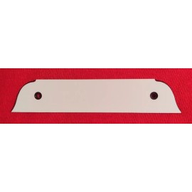 Gibson SG Guitar Tenon Cover Plate - 2 ply White/Black