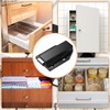 4Pcs Magnetic Push Latch, Push to Open Cabinet Catch Hardware