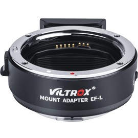 VILTROX EF-L Lens Mount Adapter EF/EF-S to L Mount Auto Focus Adapter for Canon EF/EF-S Lens to L-Mount Camera Leica SL SL2 SL2-S Panasonic Lumix S1 S1R S1H S5 Sigma FP