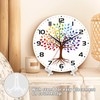 DEMACYA Wall Clock, Abstract Tree of Life Wall Clocks Wooden