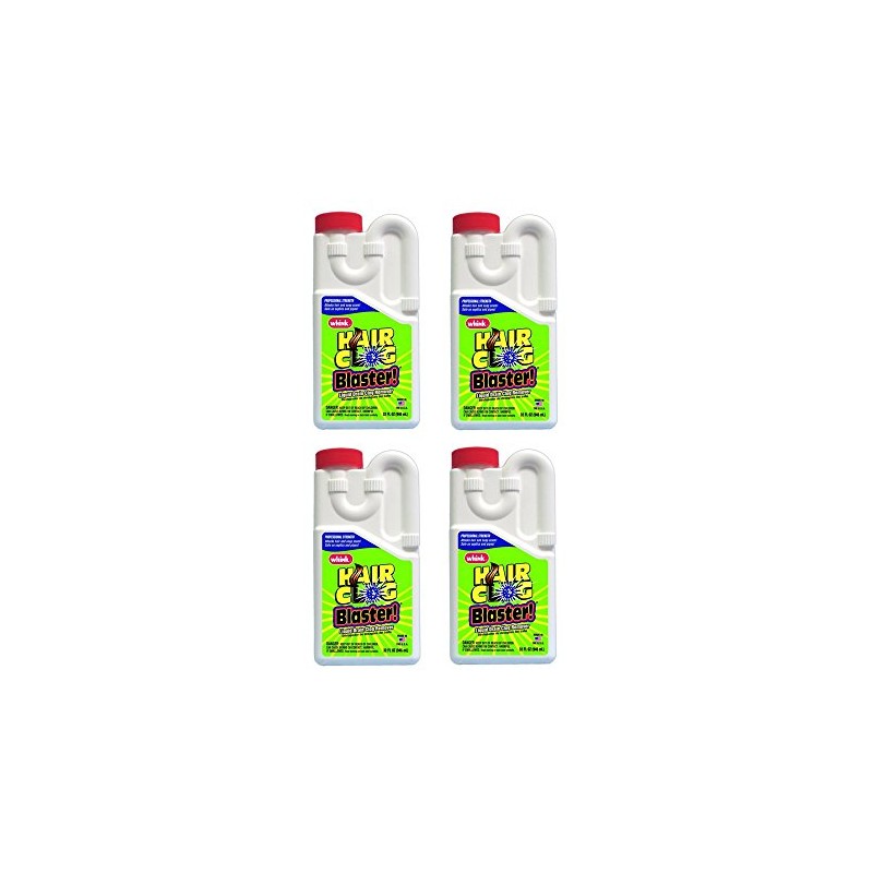 Whink Hair Clog Blaster! 32 Ounce 4 Pack