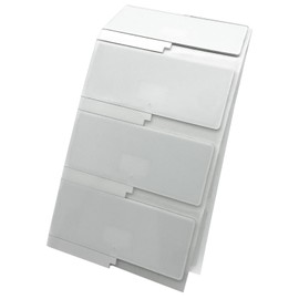 UHF RFID Tag Stickers, Rewritable Adhesive PET Labels, Metal Surface Compatible, Waterproof, EPC Gen2, ISO18000-6C, Pack of 10