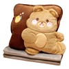 Travel Blanket and Pillow Set Multifunctional Plush Cute Animal Hand