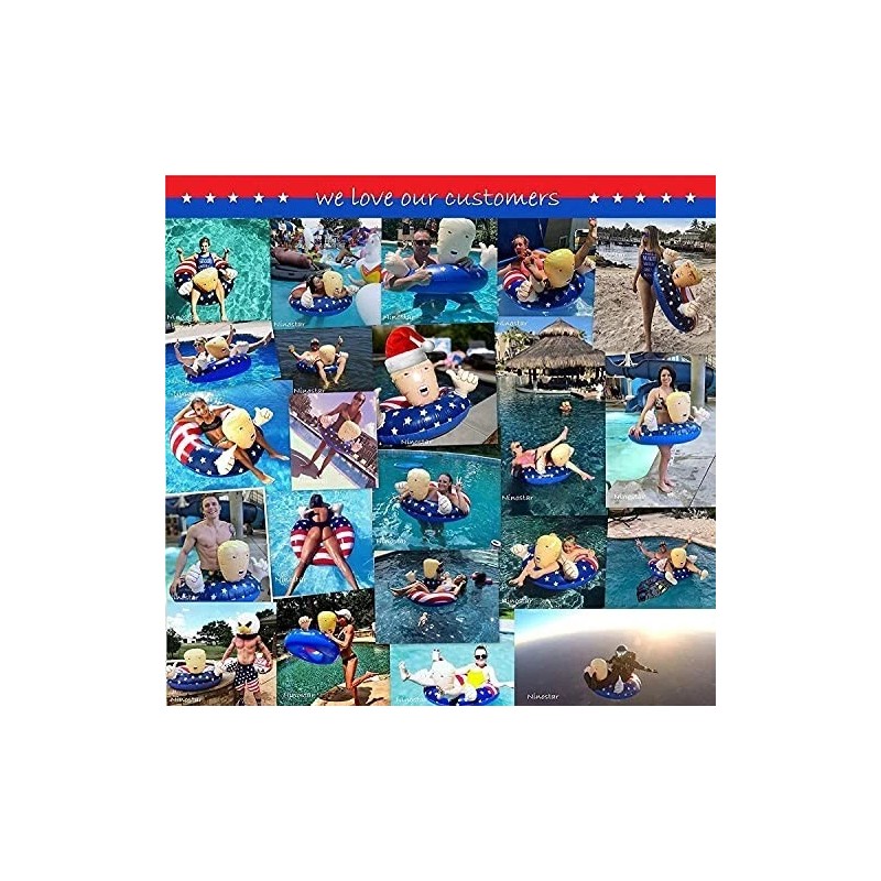 NINOSTAR Keep America Great! Huge Hit Pool Float for Summer