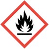 GHS02 Hazardous Substance Sticker (Light) (High) Flammable I 15 x
