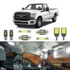 LIGHSTA 14PCS Super Bright White LED Interior Light kit Package