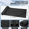 Mens Winter Hats Scarf for Men with Touchscreen Gloves Warm