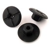 Plastic Nylon Nuts x 10 - 4mm hole & large