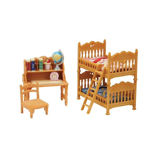 Calico Critters Calico Critters Children's Bedroom Set, Paper, Multicolor
