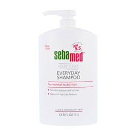 Sebamed Everyday Shampoo for All Hair Types and Sensitive Scalp (1 Liter)