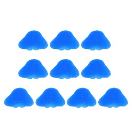 10 Pcs Esteras de Urinario, Esteras Desodorizantes de Urinario, Diseño a Prueba de Salpicaduras, Absorbe la Orina, Inodoro