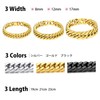 ChainsHouse Men's Stainless Steel Bracelet with Folding Clasp