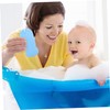 Beavorty Baby Bath Sponge Soft Embossed Sponge For Toddler Bathing