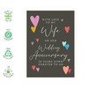 Romantic 20th Anniversary Card For Her - '20 Years Wedding