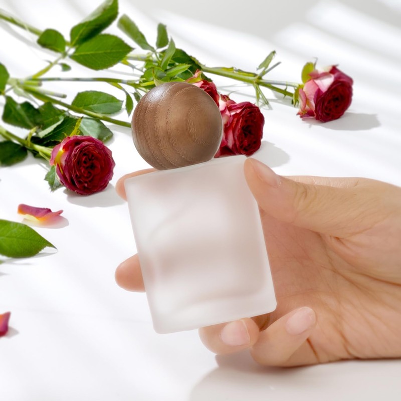 Yerpkefey 30ml/1.0 Oz Glass Spray Bottle Perfume Atomizer,Travel Vintage Perfume