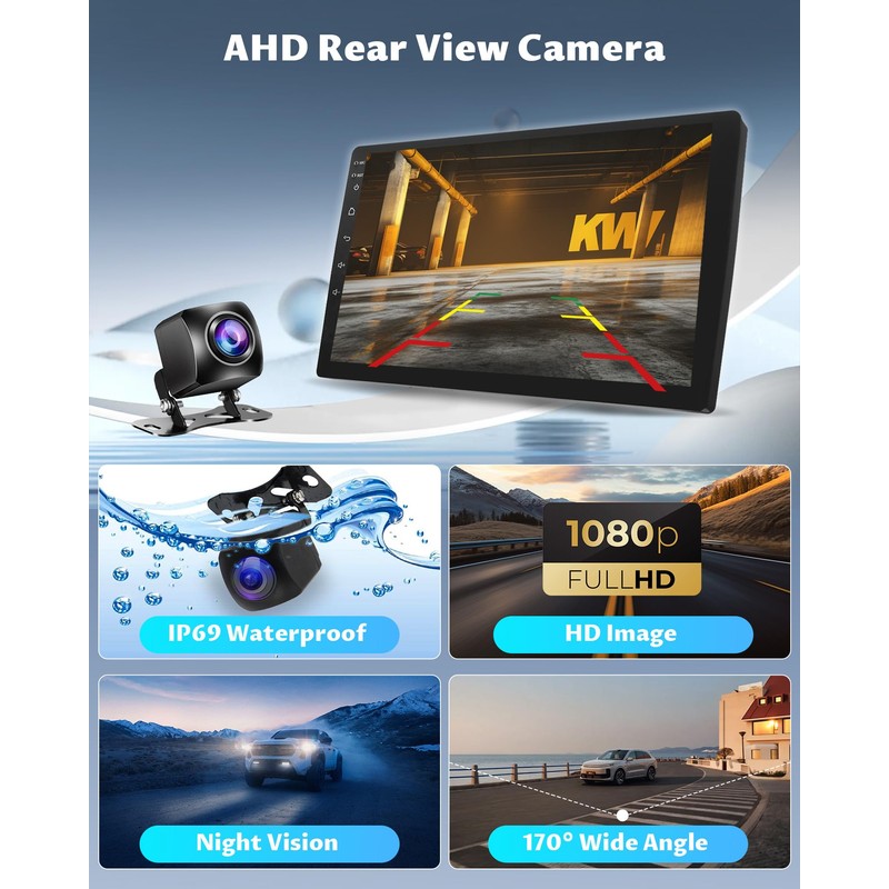 【Heat Dissipation】 2+64G Android Car Radio for Honda CRV 2002