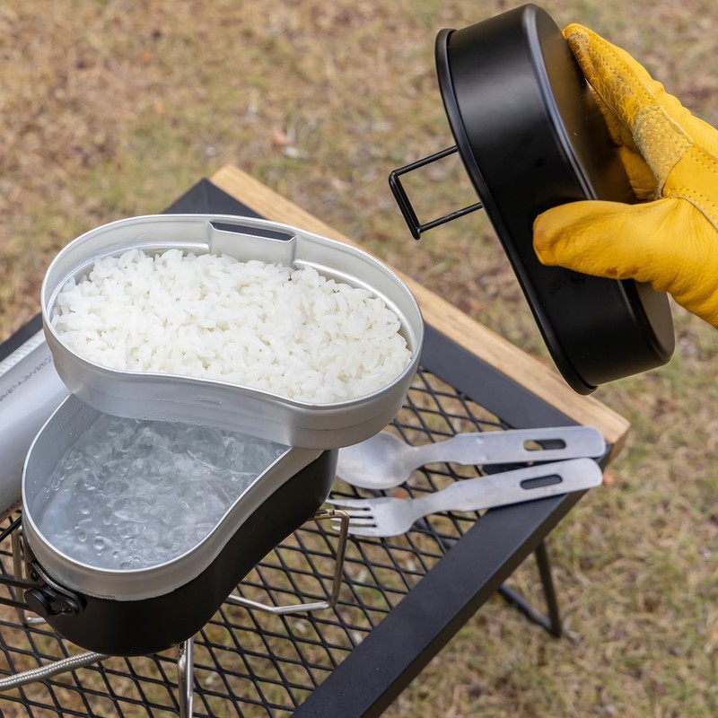 Messkit Camping Cooking Set Camping Cookware Set Mess Tins for
