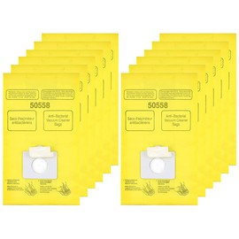 50403 Disposable Canister Vacuum Bags: replacement for Kenmore type C/Q 50555 50558 50557 and Panasonic C-5 C18-12pack