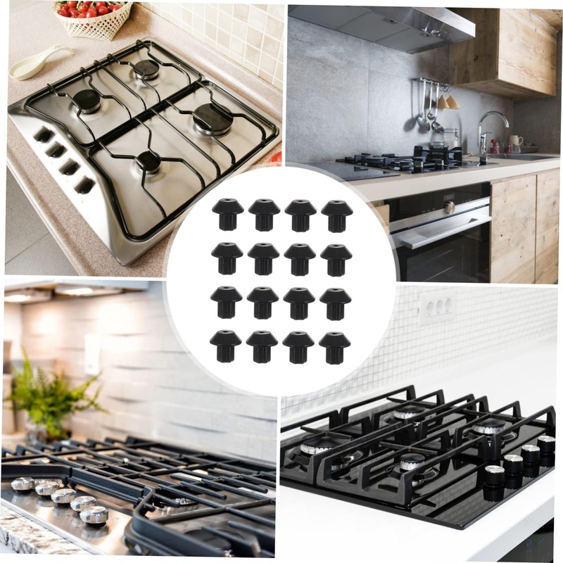 Operitacx Rubber Grate Feet Replacement Set Pcs Hob Burner Feet