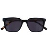 Opulize KOI Sunglasses - Large Rectangular Frame - Tinted Lenses
