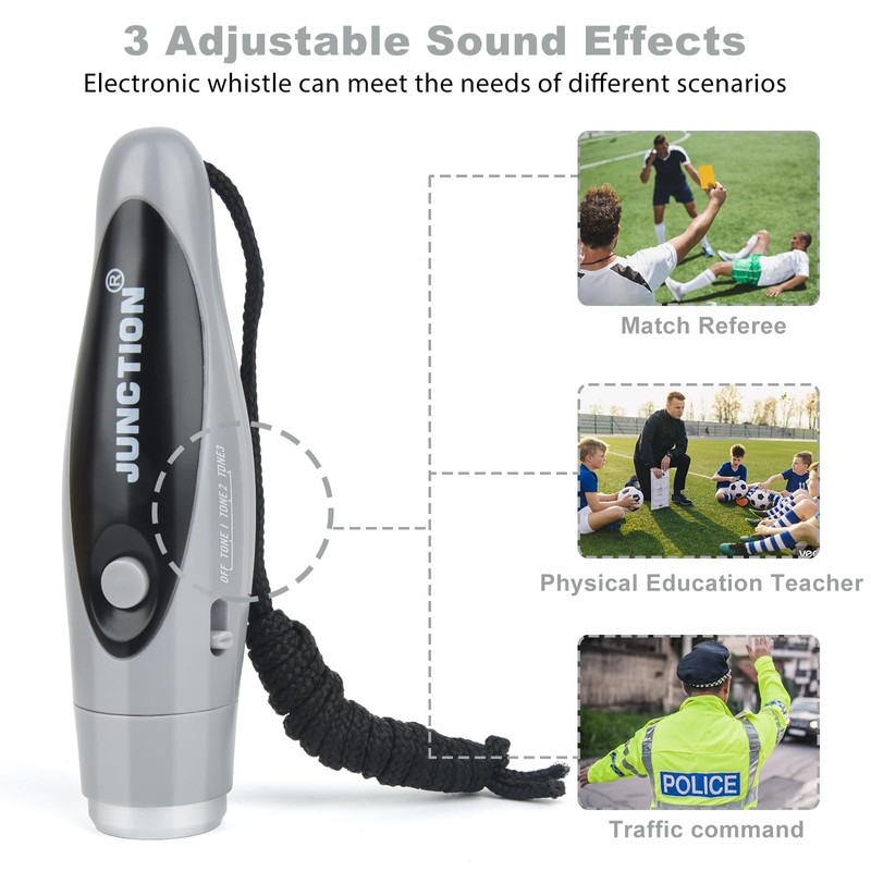 Xflyee Electronic Whistles, Loudest Electric Whistles 3 Tones High Volume