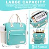 TuErCao Preppy Lunch Box for Women Aesthetic Insulated Lunch Bag