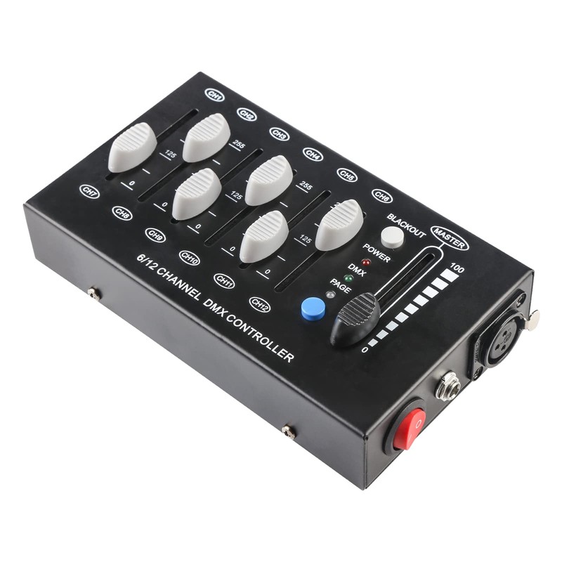 Dmx 512 Console, 12 Channel Dmx Controller, Controlador Dmx 512