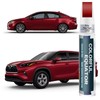 3T3 Ruby Flare Pearl Touch Up Paint for Toyota, Car
