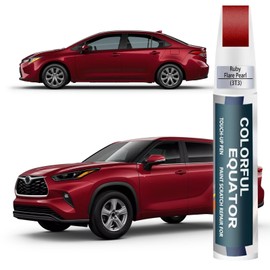 3T3 Ruby Flare Pearl Touch Up Paint for Toyota, Car Paint Pen Scratch Repair Two-In-One Touch Up Paint, Premium Car Scratch Remover for Deep Scratches