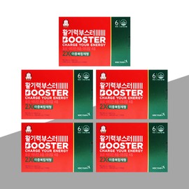 Jeonggwanjang Vitality Booster 14 bottles x 5 boxes (liquid 20ml + tablet 400mg) / 정관장 활기력 부스터 14병 x 5박스(액상 20ml + 정제 400mg)