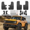 AULESSE Mud Flaps Splash Guards Compatible with Bronco 2/4-Door Accessories