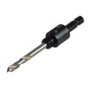Starrett Arbor with with 1/4" Pilot Drill - Fits Hole